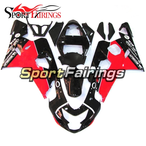 Fairing Kit Fit For Suzuki GSXR600 750 2004 - 2005 - Black Red