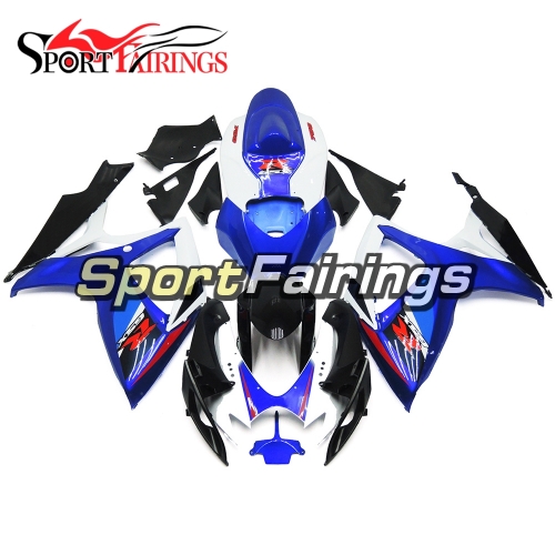 Fairing Kit Fit For Suzuki GSXR600 750 2006 - 2007 - Blue White Black