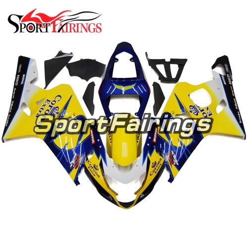 Fairing Kit Fit For Suzuki GSXR600 750 2004 - 2005 - Yellow