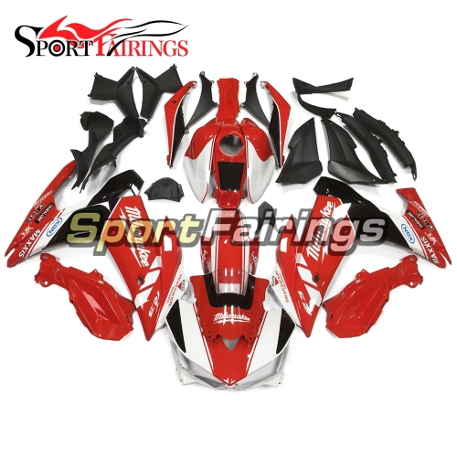 Fairing Kit Fit For Yamaha YZF R25 R3 2014 - 2018 - Red White