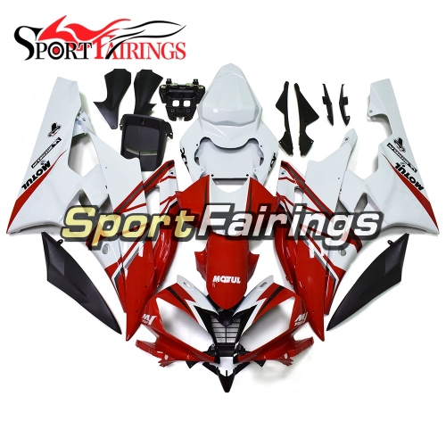 Fairing Kit Fit For Yamaha YZF R6 2006 2007 - Red White