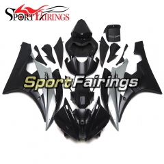 Fairing Kit Fit For Yamaha YZF R6 2006 2007 - Black Silver