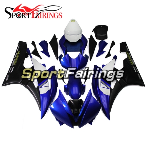 Fairing Kit Fit For Yamaha YZF R6 2006 2007 - Blue White