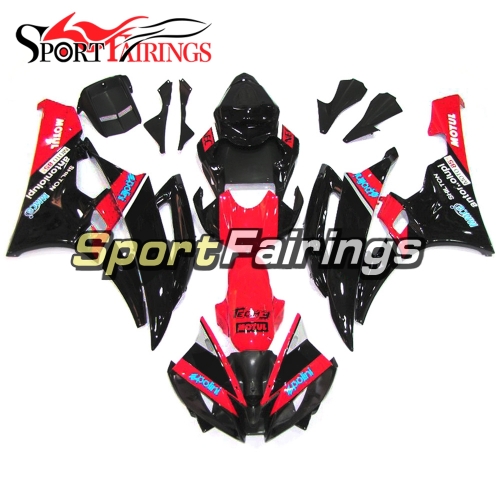 Fairing Kit Fit For Yamaha YZF R6 2006 2007 - Red Black