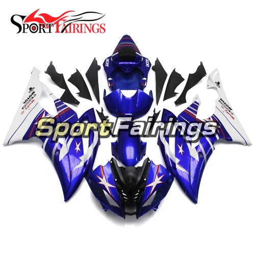 Fairing Kit Fit For Yamaha YZF R6 2008 - 2016 - Blue White