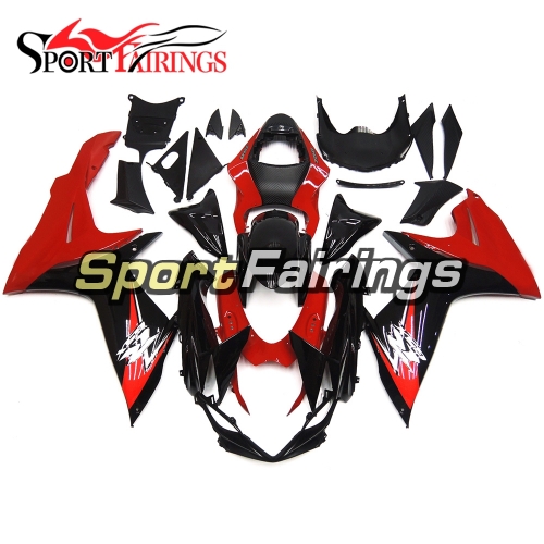 Fairing Kit Fit For Suzuki GSXR600 750 K11 2011 - 2016 - Red Black