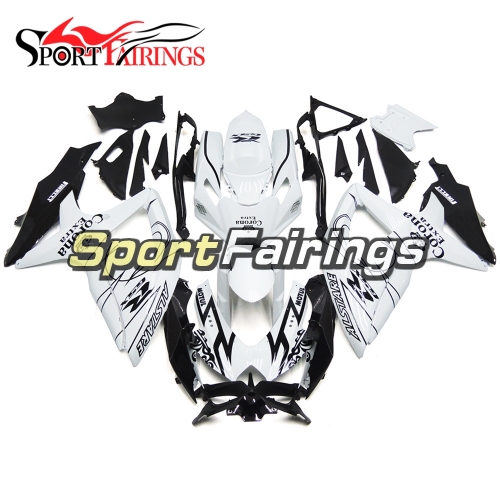 Fairing Kit Fit For Suzuki GSXR600 750 2008 - 2010 - White Black