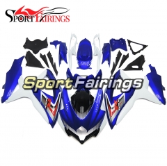 Fairing Kit Fit For Suzuki GSXR600 750 2008 - 2010 - Blue White Black