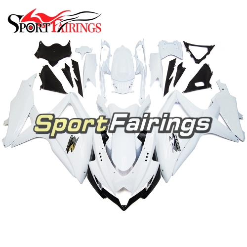 Fairing Kit Fit For Suzuki GSXR600 750 2008 - 2010 - Pearl White