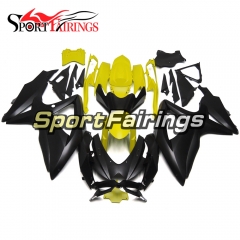 Fairing Kit Fit For Suzuki GSXR600 750 2008 - 2010 - Matte Black Yellow
