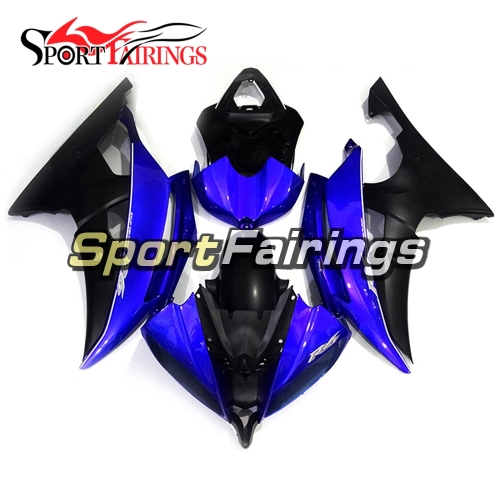 Fairing Kit Fit For Yamaha YZF R6 2008 - 2016 - Blue Black