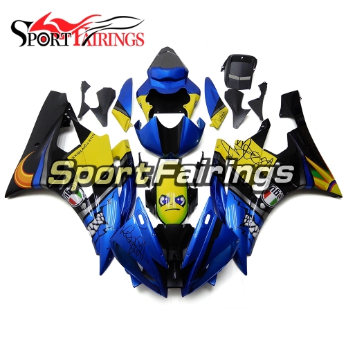 Fairing Kit Fit For Yamaha YZF R6 2006 2007 - Shark Blue