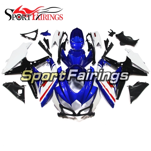 Fairing Kit Fit For Suzuki GSXR600 750 2008 - 2010 - Blue White Black