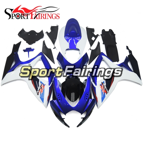 Fairing Kit Fit For Suzuki GSXR600 750 2006 - 2007 - Blue White Black