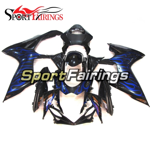 Fairing Kit Fit For Suzuki GSXR600 750 K11 2011 - 2016 - Black Blue