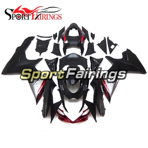 Fairing Kit Fit For Suzuki GSXR600 750 K11 2011 - 2016 - Black Red