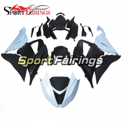 Racing Fairing Kit Fit For Kawasaki ZX6R 2013 - 2017 - White Black