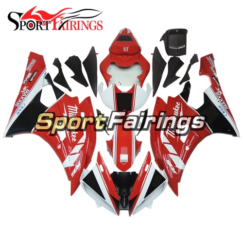 Fairing Kit Fit For Yamaha YZF R6 2006 2007 - Red White