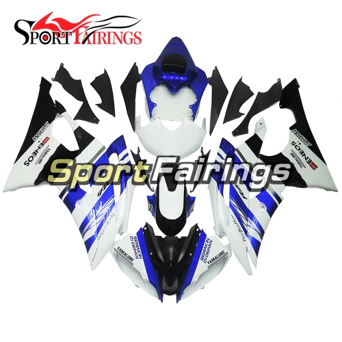 Fairing Kit Fit For Yamaha YZF R6 2008 - 2016 - Blue White