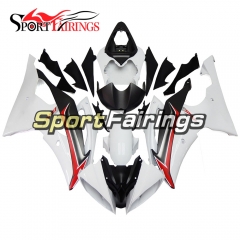 Fairing Kit Fit For Yamaha YZF R6 2008 - 2016 - White Black