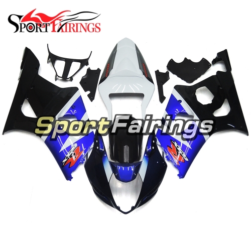 Fairing Kit Fit For Suzuki GSXR1000 K3 2003 - 2004 - Dark Blue White