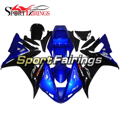 Fairing Kit Fit For Yamaha YZF R1 2002 2003 - Blue Black