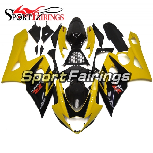 Fairing Kit Fit For Suzuki GSXR1000 K5 2005 - 2006 - Yellow Black