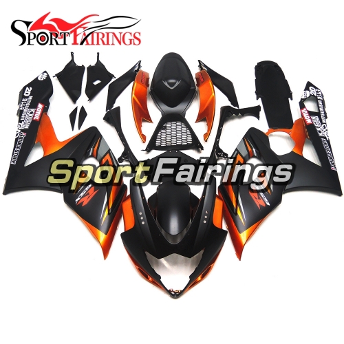 Fairing Kit Fit For Suzuki GSXR1000 K5 2005 - 2006 - Black Orange