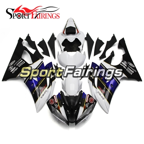 Fairing Kit Fit For Yamaha YZF R6 2008 - 2016 - Blue Black White