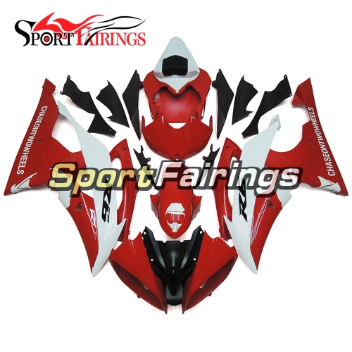 Fairing Kit Fit For Yamaha YZF R6 2008 - 2016 - Red White