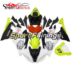 Fairing Kit Fit For Yamaha YZF R6 2008 - 2016 - White Yellow