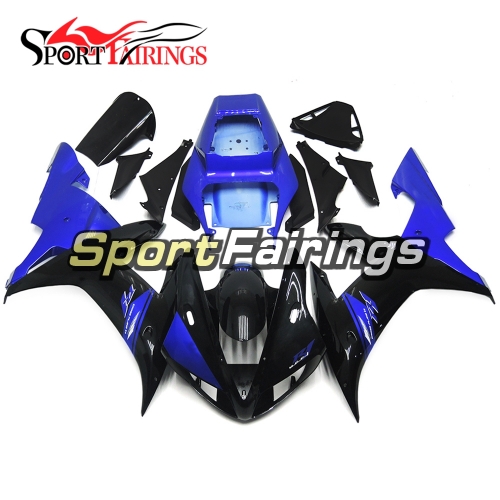 Fairing Kit Fit For Yamaha YZF R1 2002 2003 - Blue Black