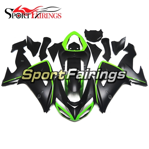 Fairing Kit Fit For Kawasaki ZX10R 2006 - 2007 -Green Black