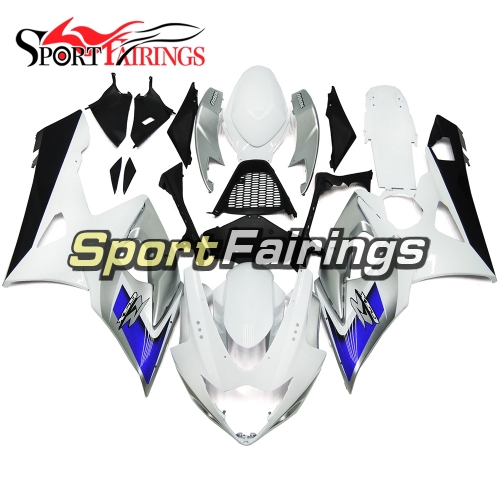 Fairing Kit Fit For Suzuki GSXR1000 K5 2005 - 2006 - White Silver