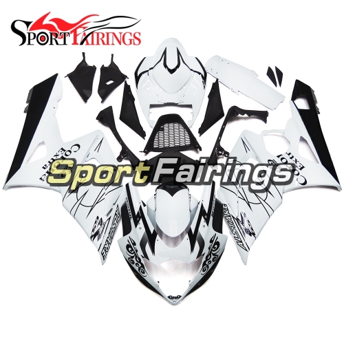 Fairing Kit Fit For Suzuki GSXR1000 K5 2005 - 2006 - White Black