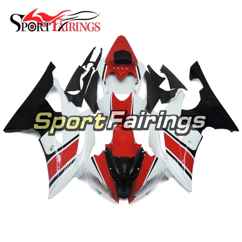 Fairing Kit Fit For Yamaha YZF R6 2008 - 2016 - Red White