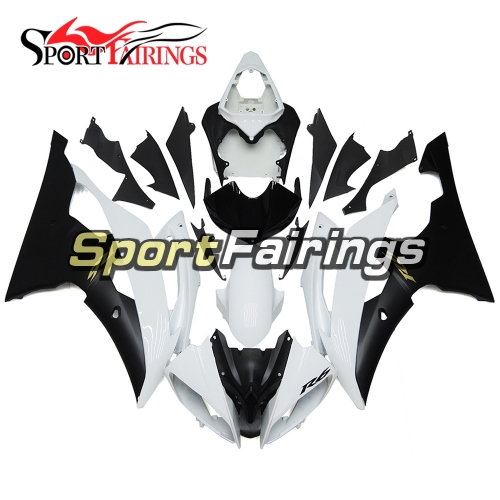 Fairing Kit Fit For Yamaha YZF R6 2008 - 2016 - White Black