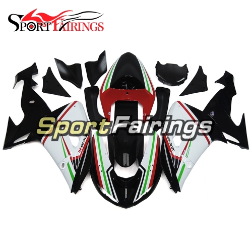 Fairing Kit Fit For Kawasaki ZX10R 2006 - 2007 -White Black Red