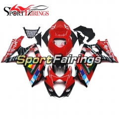 Fairing Kit Fit For Suzuki GSXR1000 K7 2007 - 2008 - Gloss Red Black