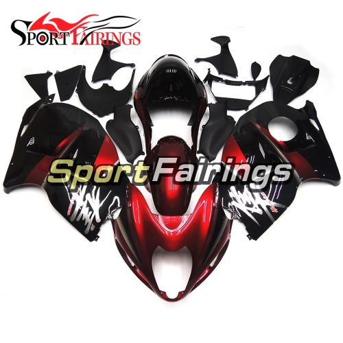 Fairing Kit Fit For Suzuki GSXR1300 Hayabusa 1997 - 2007 - Black Red