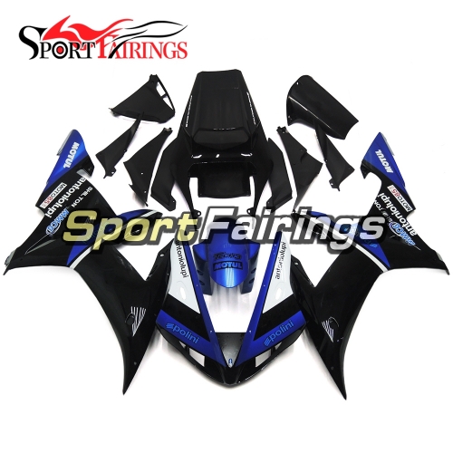 Fairing Kit Fit For Yamaha YZF R1 2002 2003 - Blue Black