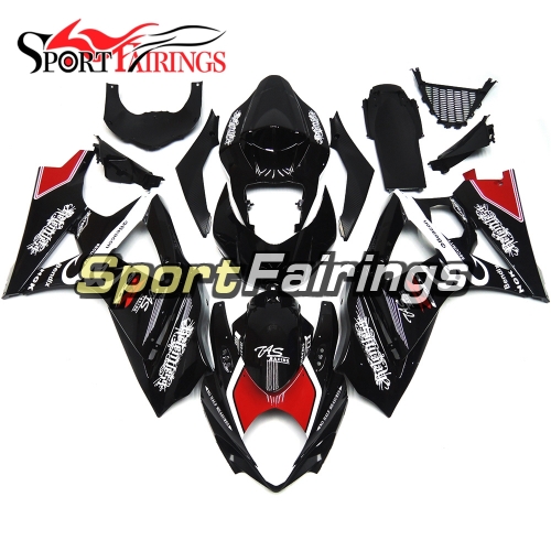 Fairing Kit Fit For Suzuki GSXR1000 K7 2007 - 2008 - Black Red