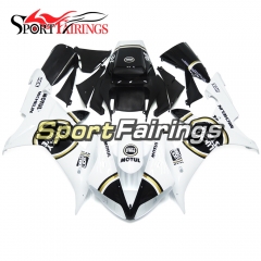 Fairing Kit Fit For Yamaha YZF R1 2002 2003 - Lucky Strike White Black