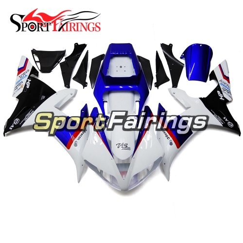 Fairing Kit Fit For Yamaha YZF R1 2002 2003 - White Blue