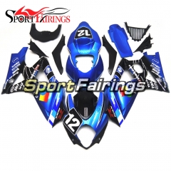 Fairing Kit Fit For Suzuki GSXR1000 K7 2007 - 2008 - Blue Black