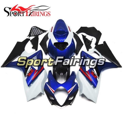 Fairing Kit Fit For Suzuki GSXR1000 K7 2007 - 2008 - Blue Black White