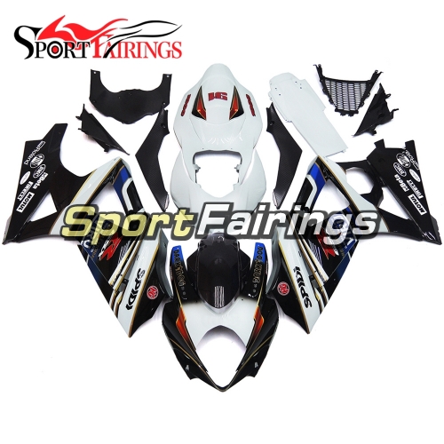 Fairing Kit Fit For Suzuki GSXR1000 K7 2007 - 2008 - White Black