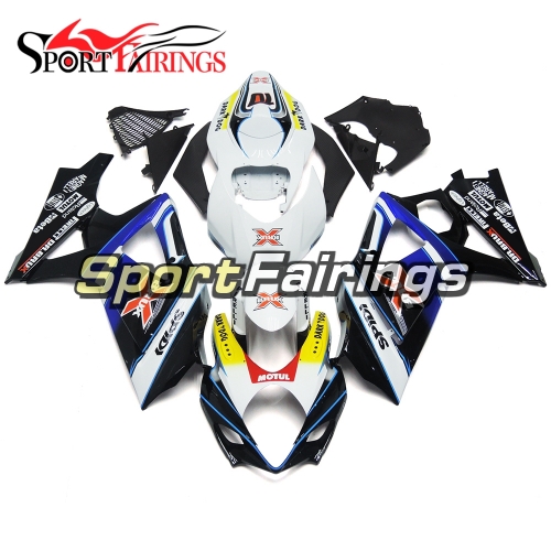 Fairing Kit Fit For Suzuki GSXR1000 K7 2007 - 2008 - White Black