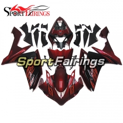 Fairing Kit Fit For Yamaha YZF R1 2007 2008 - Red Black