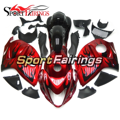 Fairing Kit Fit For Suzuki GSXR1300 Hayabusa 2008 - 2016 - Red Black